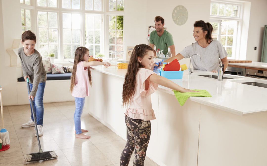 Build Self-Esteem in Your Children by Giving Them Chores.