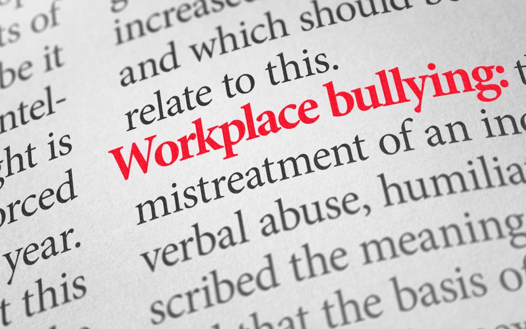 We Can Stop Workplace Bullying!